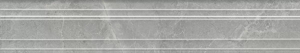  плитка Риальто Багет Дымчатый Глянцевый 7.3x40