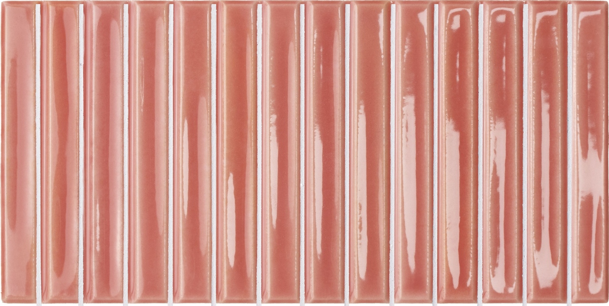 Керамогранит Colour Notes Bars Rosemist 12.5x25