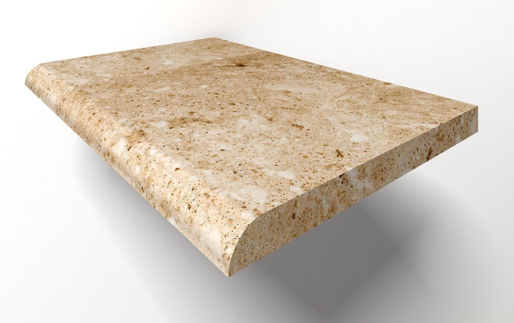 Мрамор Stairs Cappuccino Solid Mb008 30x100