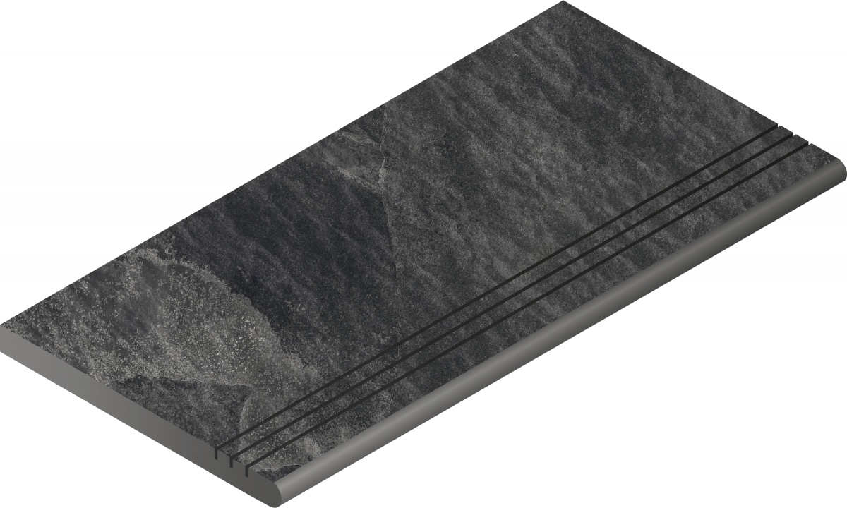 Керамогранит X2 Титанио Ступень Закруг.Грип 30x60