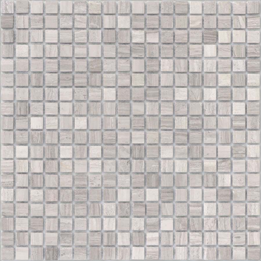 Pietrine Travertino Silver Mat 1.5х1.5 30.5x30.5