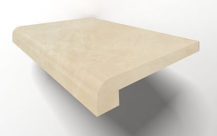 Мрамор Stairs Ivory Beige Solid Mb006 30x100