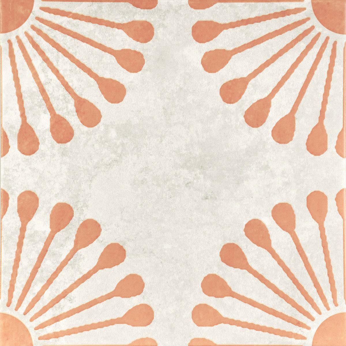 Керамогранит Пальма Вайт Декор 3 20x20