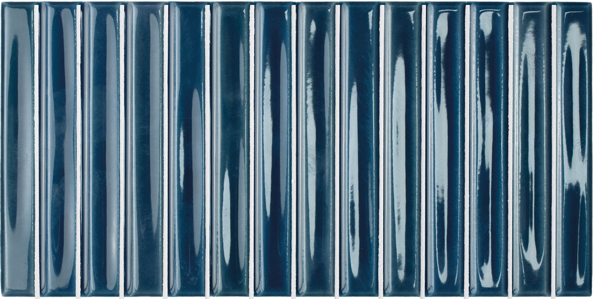 Керамогранит Colour Notes Bars Indigo 12.5x25