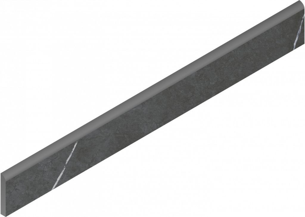 Керамогранит Метрополис Империал Блэк Плинтус 7.2x60