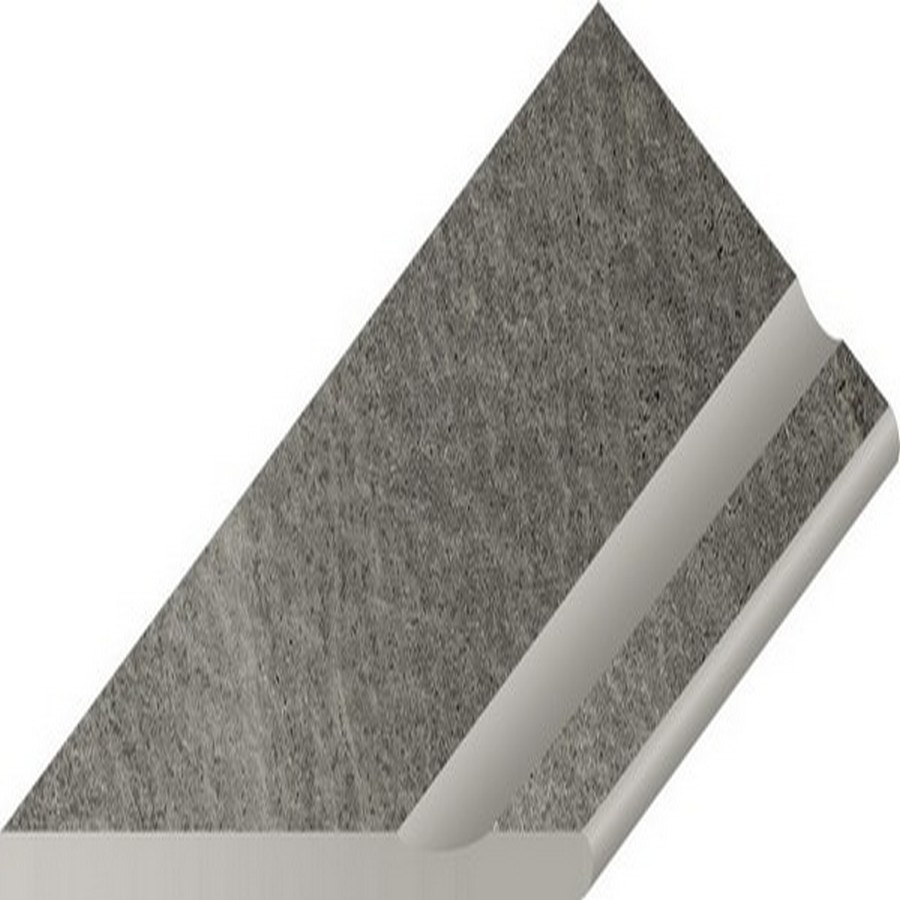 Керамогранит X2 Карбон Борт. С Выемкой Закруг.Лев 30x60