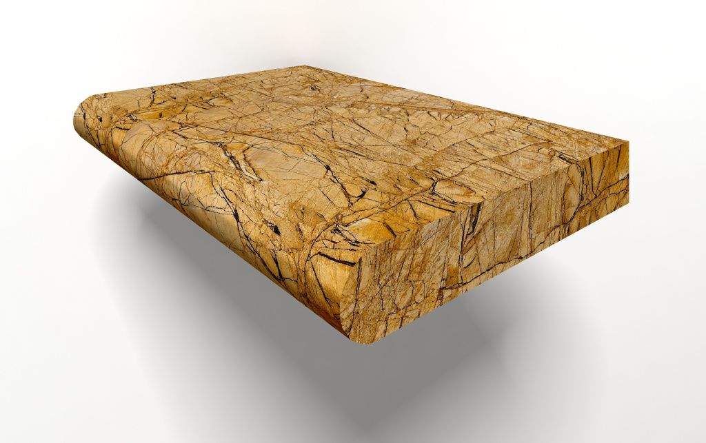 Мрамор Stairs Giallo Castle Solid Mb002 MB002-GIAL 30x100