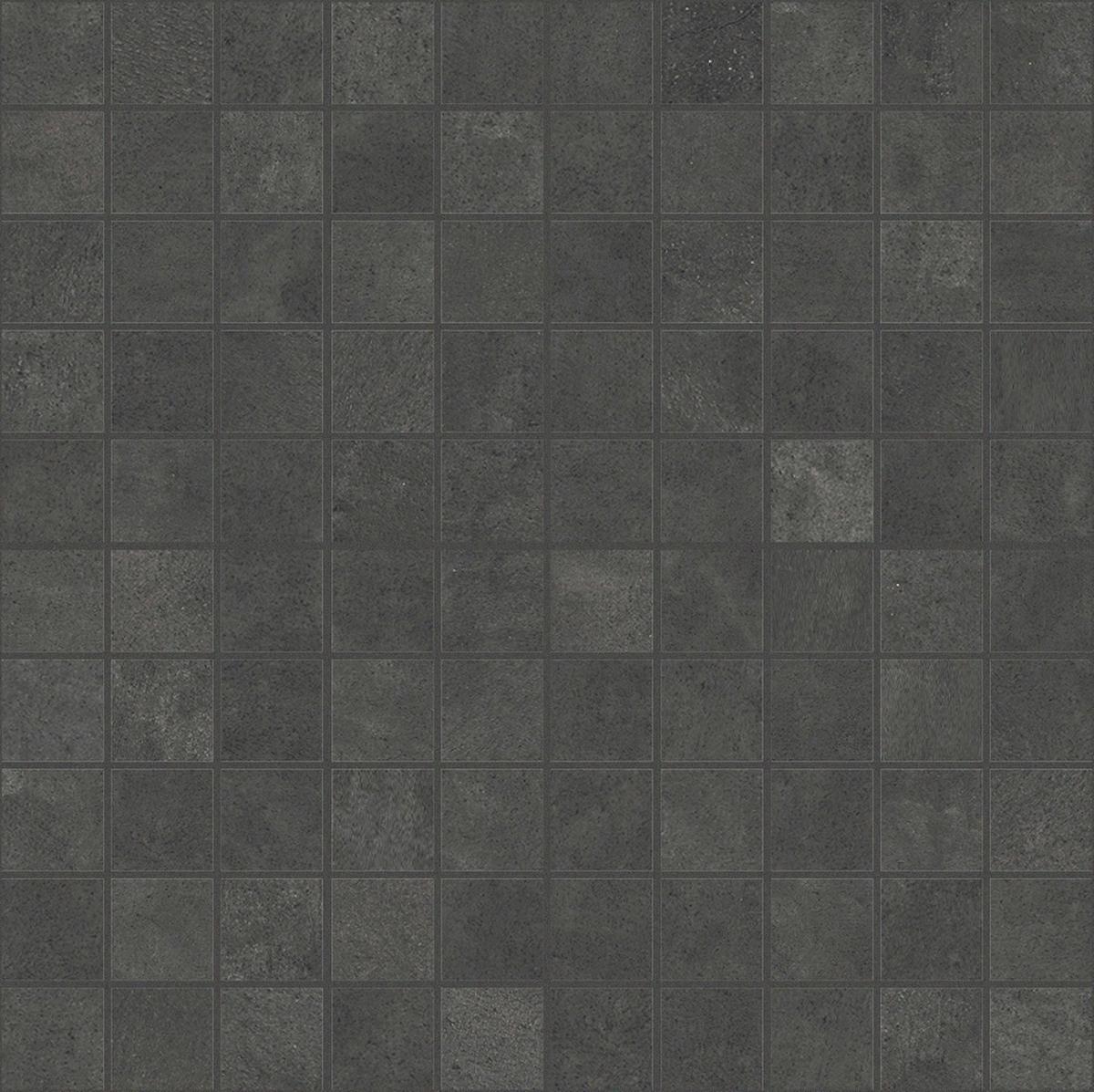 Керамогранит Buildtech 2.0 Ce Coal Mat Mosaico 30x30