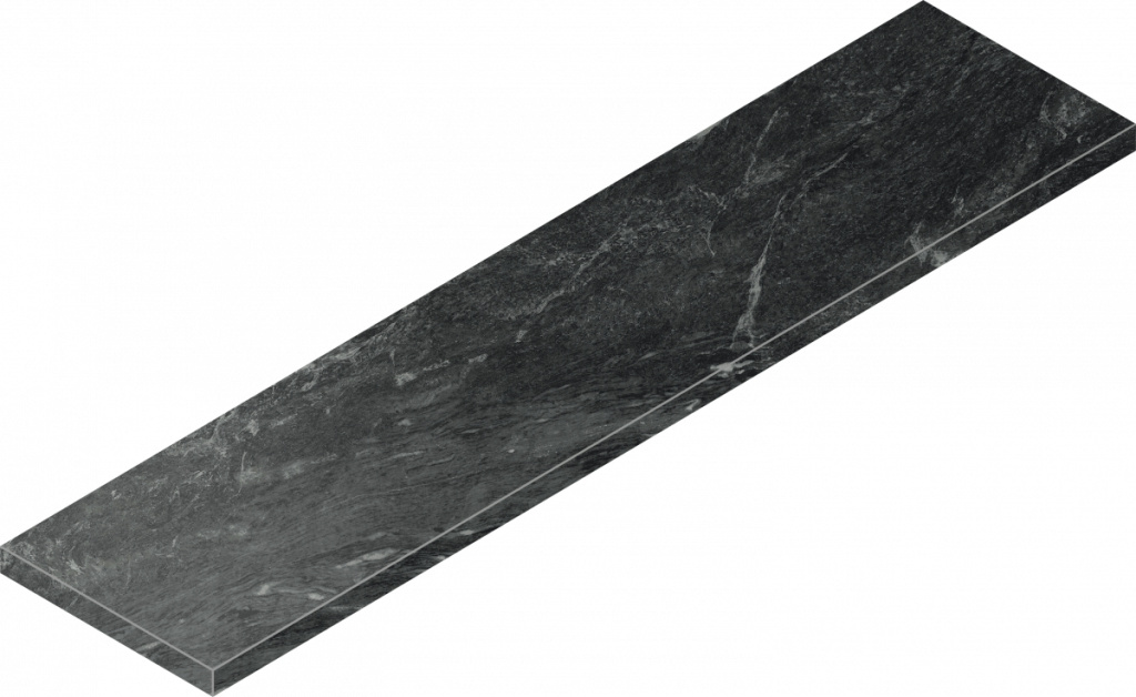 Керамогранит Скайфолл Неро Смеральдо Ступ.Угл.Пр 33x120