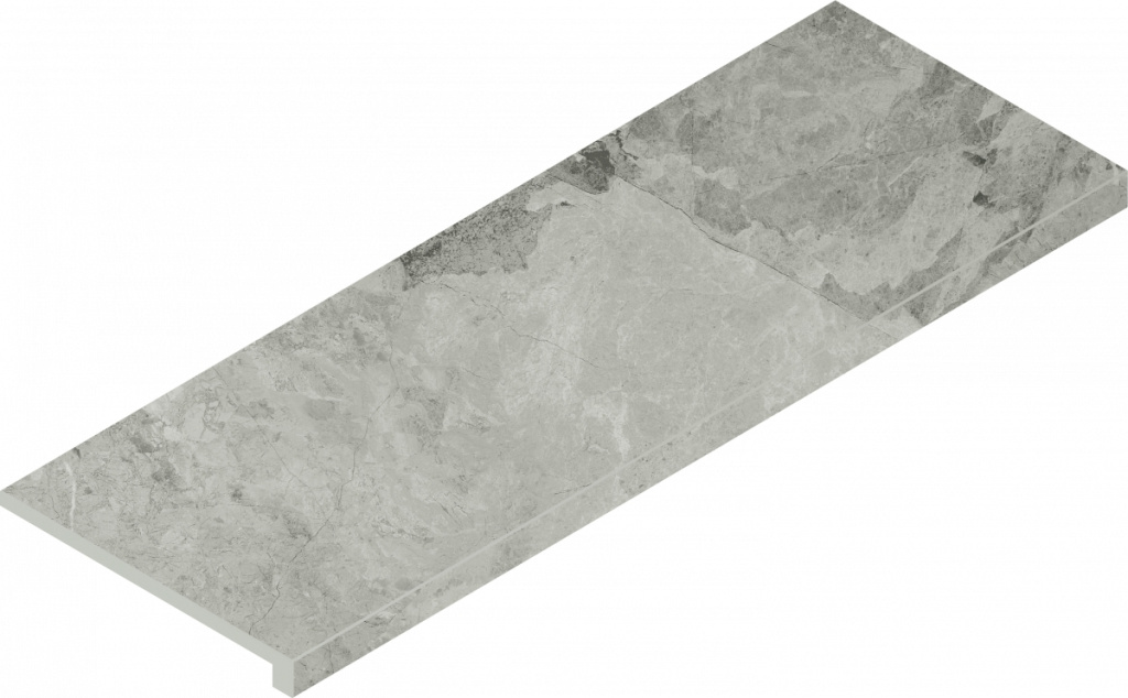 Керамогранит Шарм Экстра Силвер Ступ.Угл.Пр 33x80