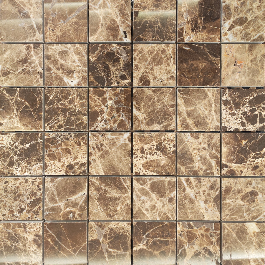 Мрамор Mosaic Emperador dark 31.2x31.2