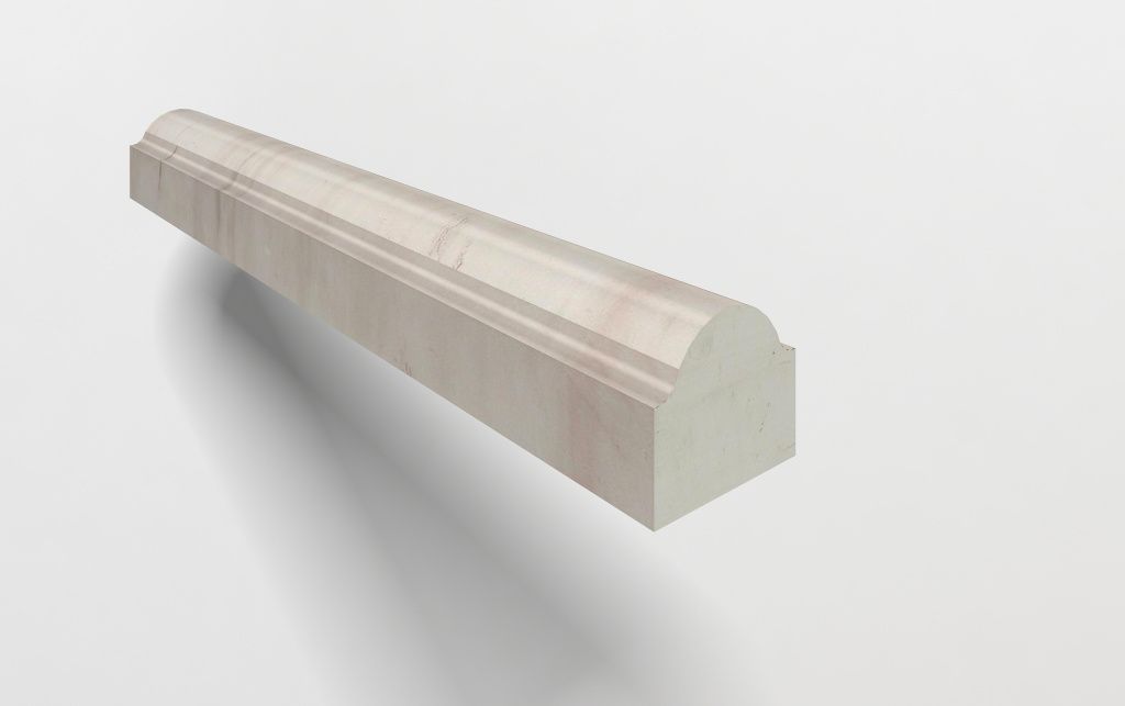 Мрамор Moldings 07 Молдинг Diana White PJG-YXXT007-AEBS 4x120