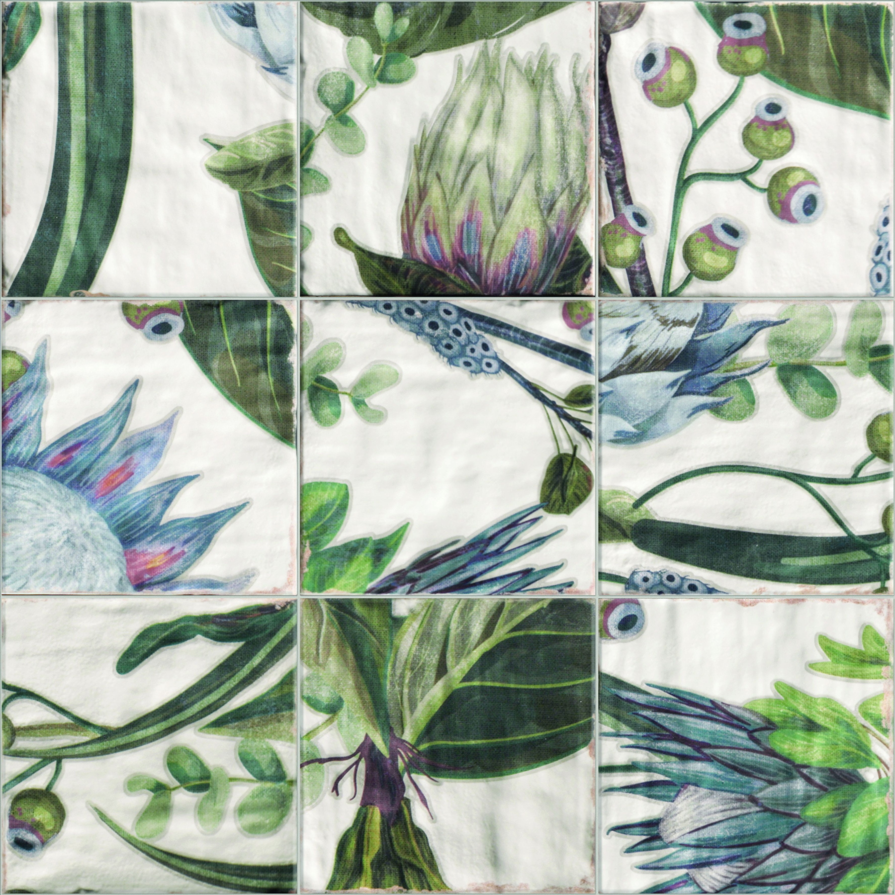  плитка Cinque Terre Декор Протея 20x20