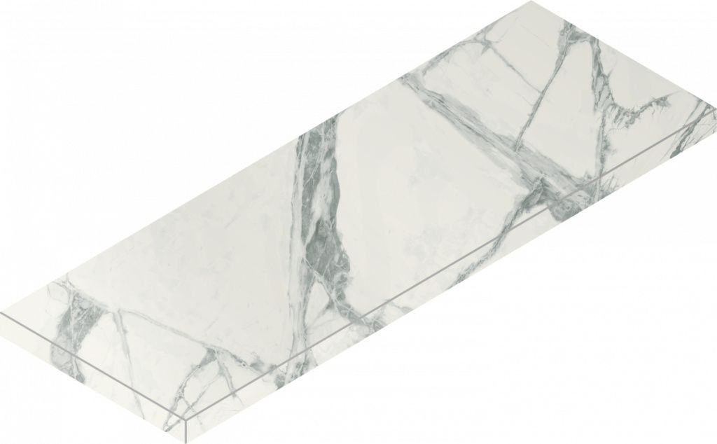 Керамогранит Шарм Делюкс Инвизибл Ступ.Угл.Лев 33x80