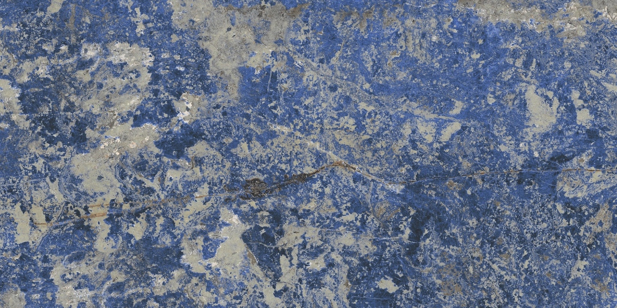 Керамогранит Magnum Bijoux Sodalite Bleu Glossy 6mm 120x240
