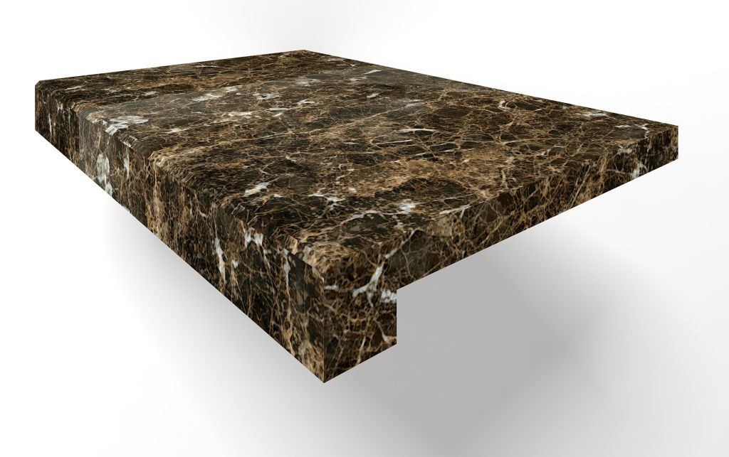 Мрамор Stairs Emperador Dark Solid Mb003 30x100