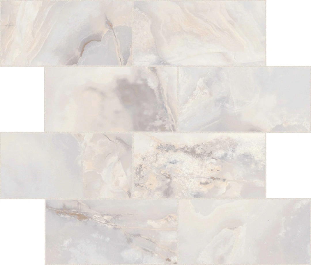 Керамогранит Onyx and More White Onyx Glossy 6mm Muretto 30x30