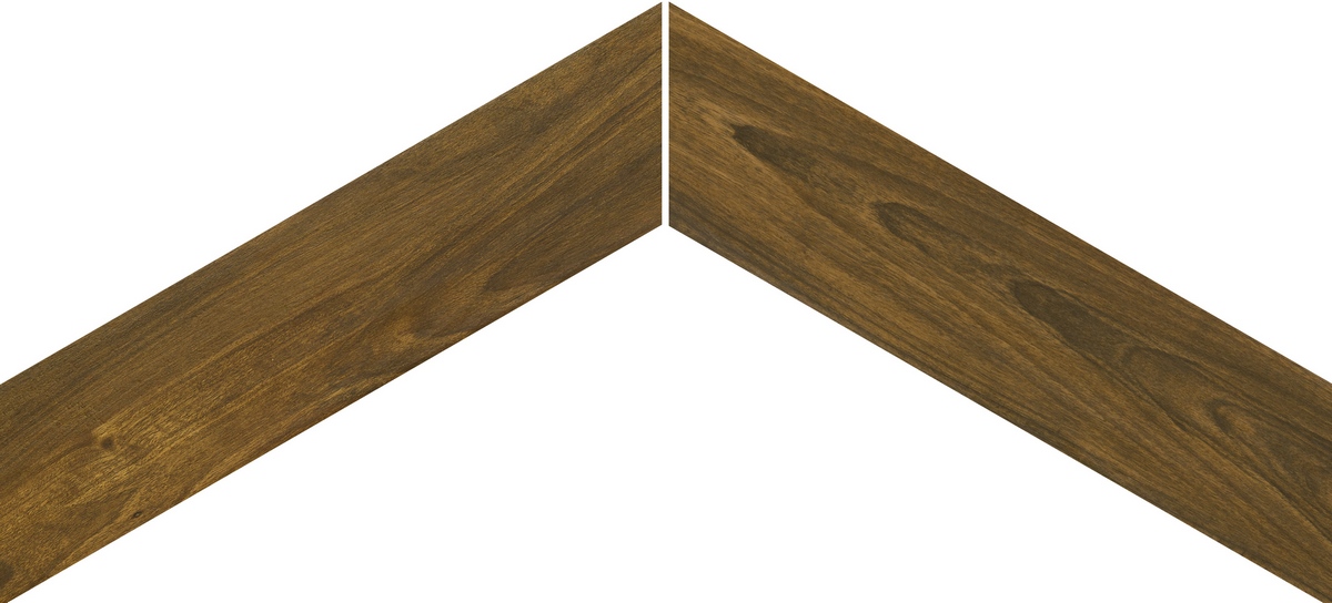 Керамогранит Sleekwood Chevron 60 Mohogany 11x54