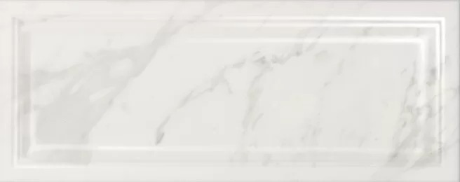 Керамическая плитка Алькала Белый Панель 20x50