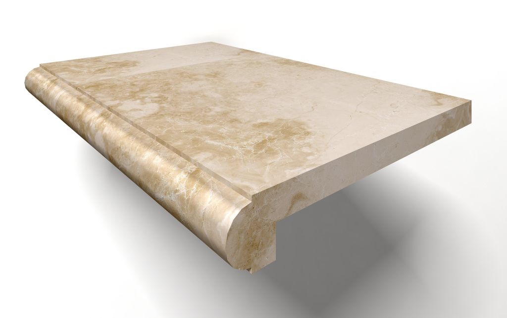 Мрамор Stairs Latte Solid Mb004 30x100