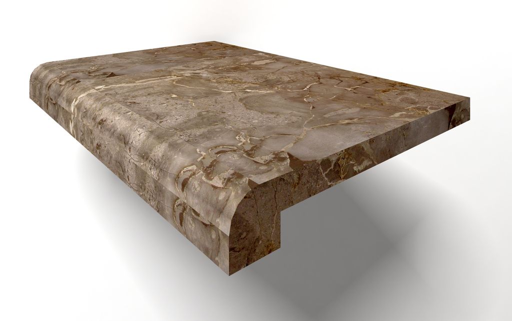 Мрамор Stairs Desert Grey Solid Mb006 MB006-GREY 30x100