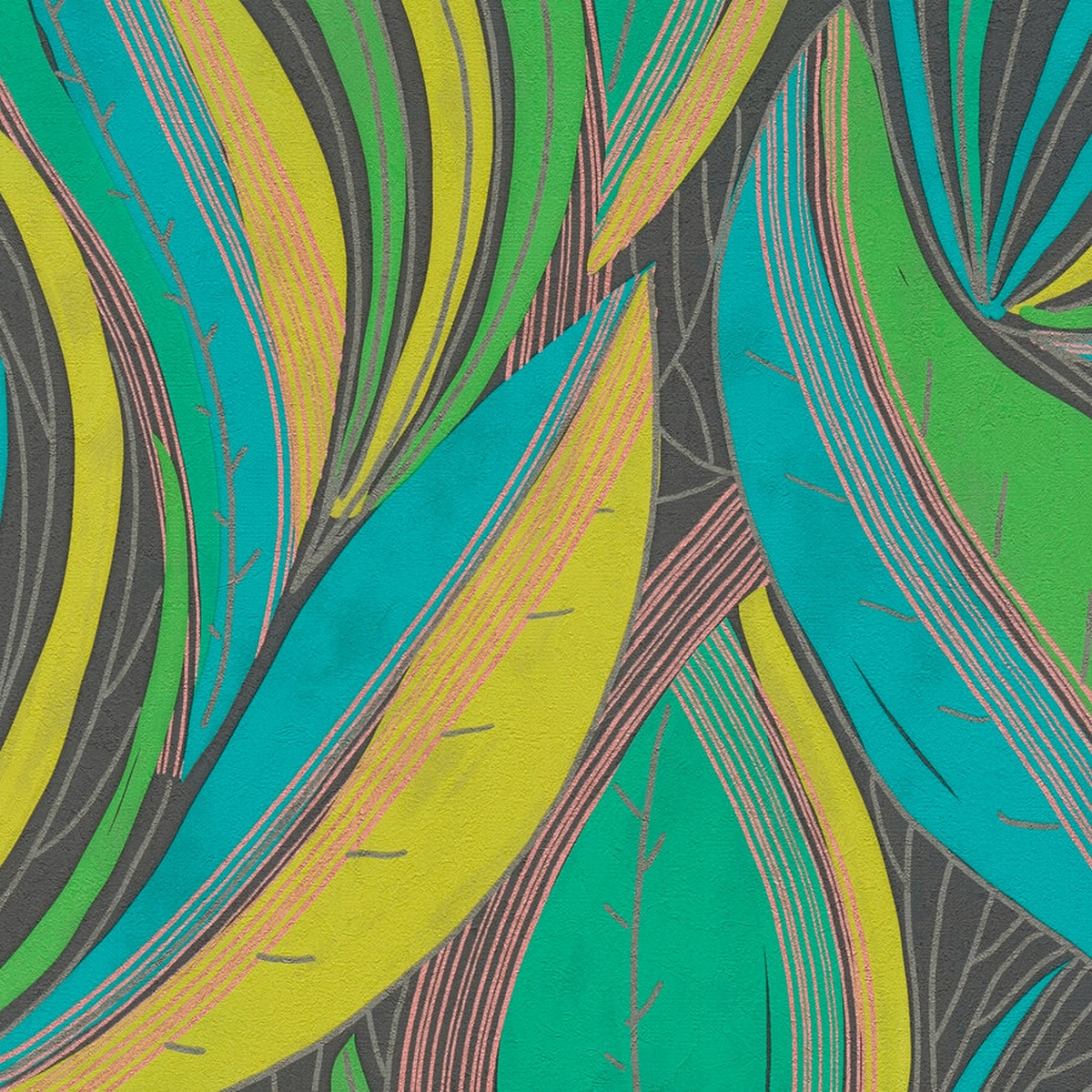 Виниловые обои Urban Flowers 1.06x10.05