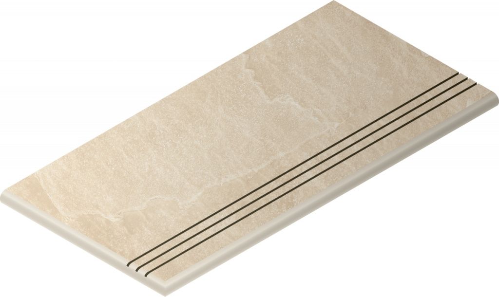 Керамогранит Материя Магнезио Ступень Закруг.Грип Лев 30x60