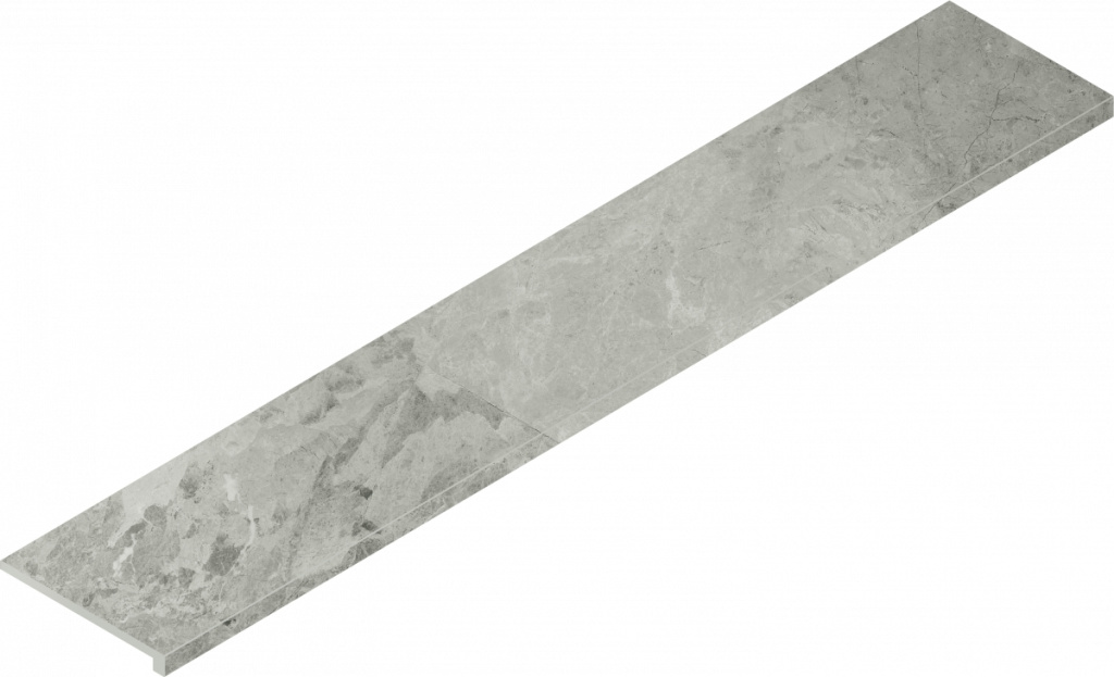 Керамогранит Шарм Экстра Силвер Ступ.Угл.Пр 33x160