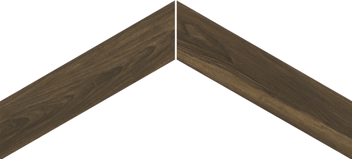 Керамогранит Sleekwood Chevron 60 Nut 11x54