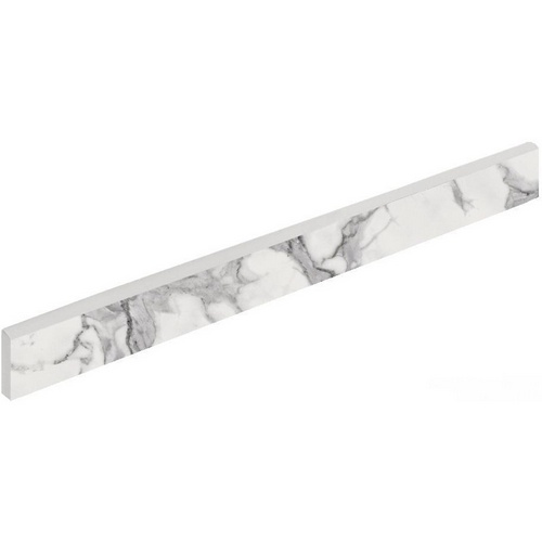 Керамогранит Шарм Эво Statuario Battiscopa Lux 7.2x59
