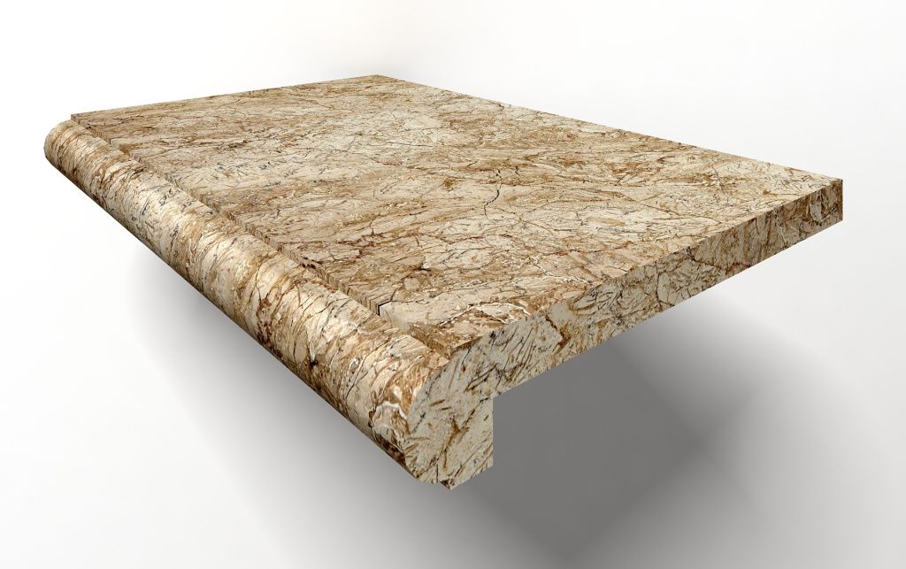 Мрамор Stairs Desert Gold Solid Mb004 30x100