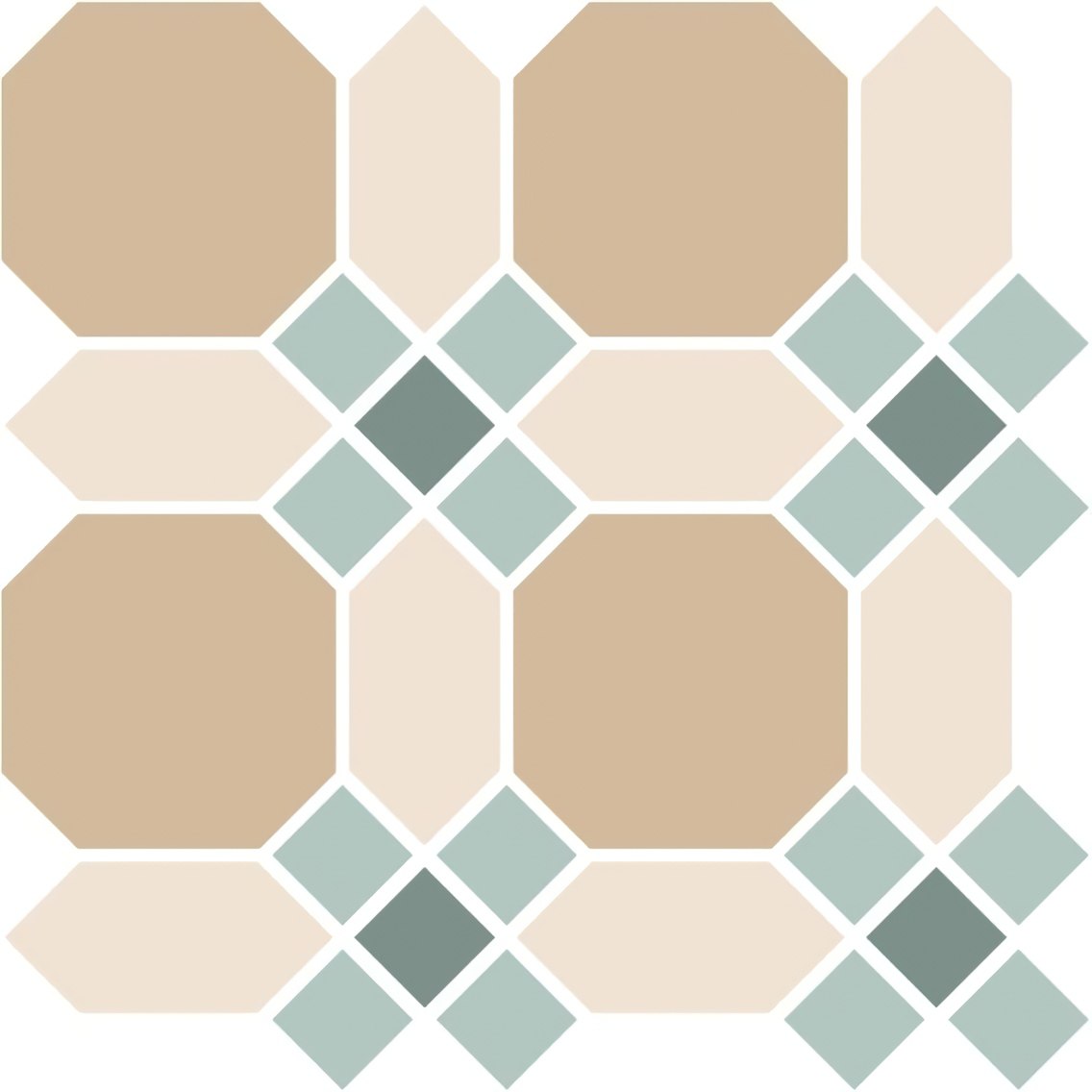 Керамогранит Belfast Stand (03+13+16+18) 29.4x29.4