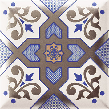 HD Effects Decor Esna Blu  Керамическая плитка 15x15