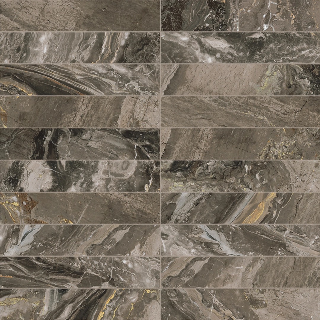 Керамогранит Prexious Rex Dream Arab. Mos.3x15 Glossy 30x30