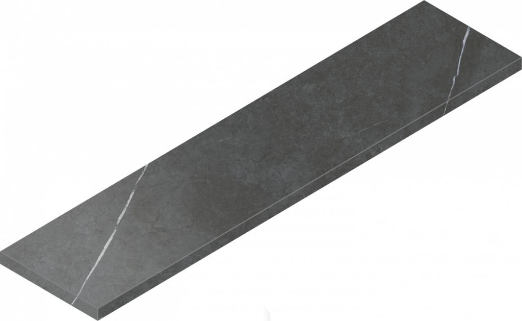 Керамогранит Метрополис Империал Блэк Ступ.Угл.Лев 33x120