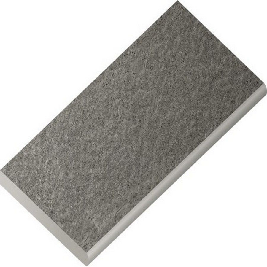 Керамогранит Контемпора Карбон Борт. Закруглённый 30x60