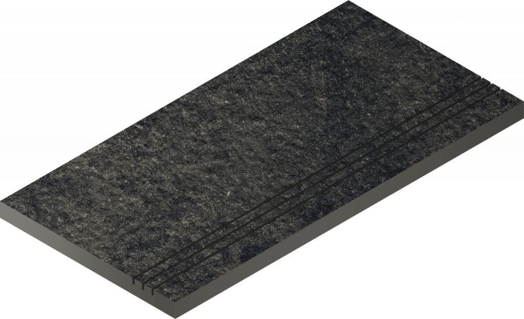 Керамогранит Миллениум Блэк Борt. Грип 30x60