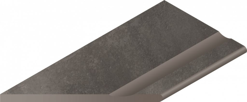 Керамогранит Миллениум Блэк Борт. С Выемкой Закруг.Лев 30x60