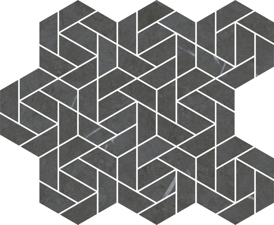 Керамогранит Метрополис Империал Блэк Моз.Айкон 28.6x34.7