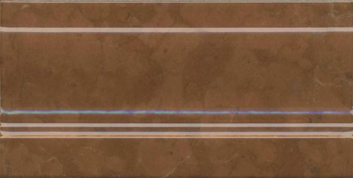  плитка Стемма Плинтус Коричневый 10x20