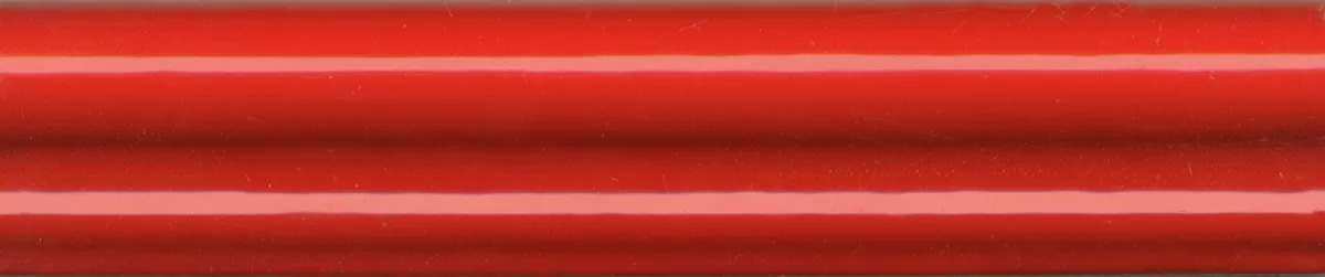  плитка Граньяно Багет Красный 3x15