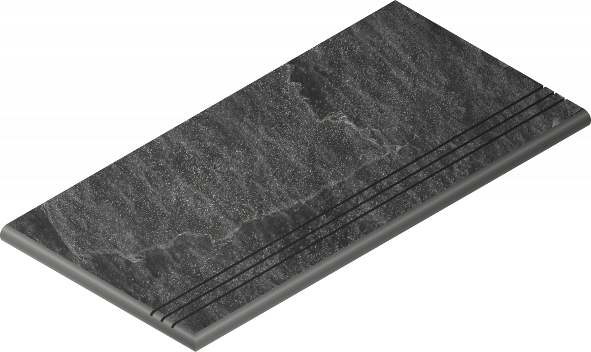 Керамогранит X2 Титанио Ступень Закруг.Грип Лев 30x60