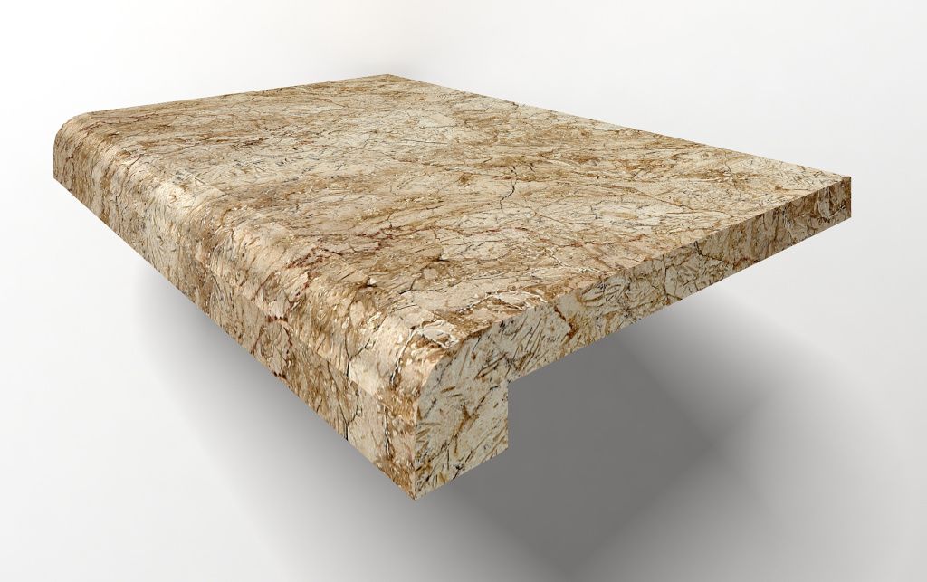 Мрамор Stairs Desert Gold Solid Mb006 30x100