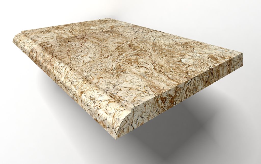 Мрамор Stairs Desert Gold Solid Mb009 30x100