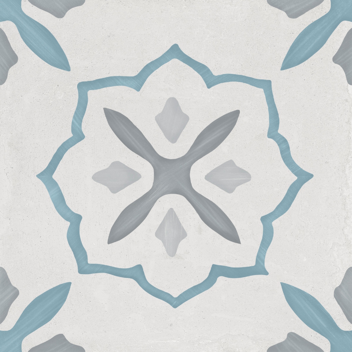 Керамогранит Sirocco Blue Cross 22.3x22.3