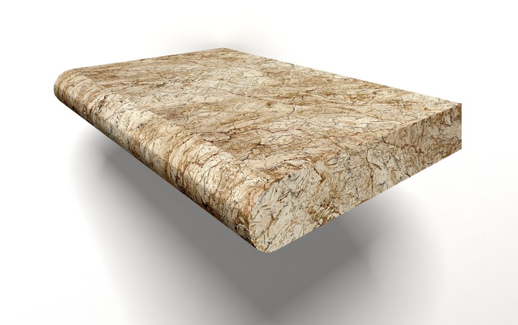 Мрамор Stairs Desert Gold Solid Mb002 30x100