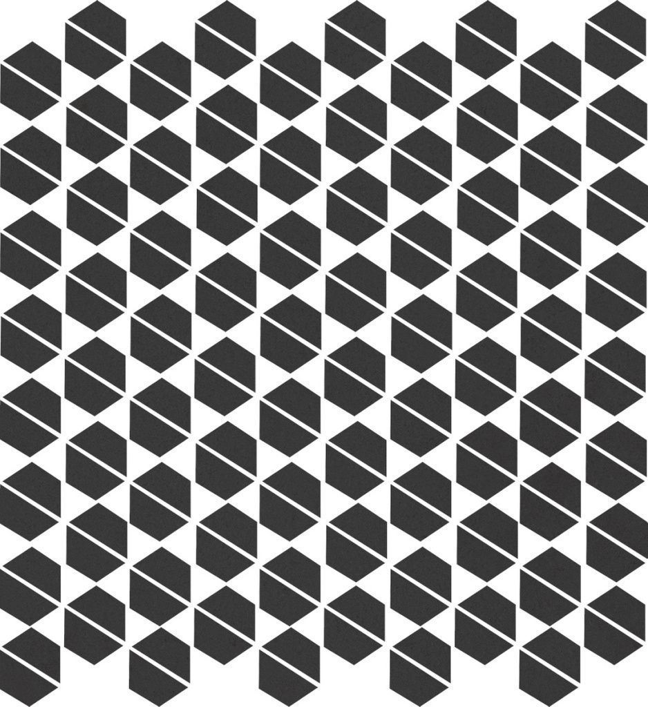 Керамогранит Cava Кава Блэк Мозаик. B. 27.5x29.6