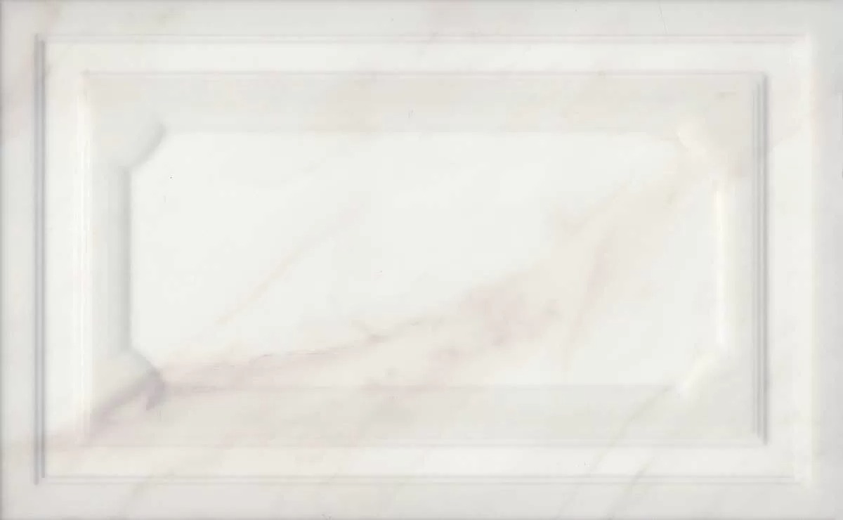 Керамическая плитка Гран Пале Белый Панель  25x40