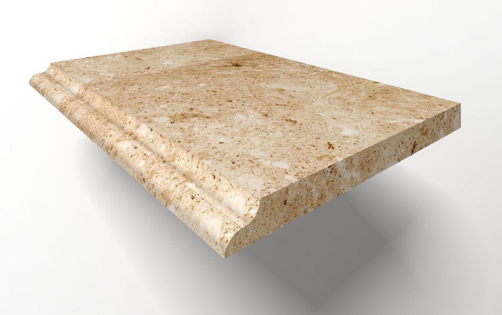 Мрамор Stairs Cappuccino Solid Mb007 30x100