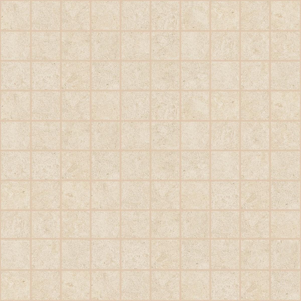 Керамогранит Elemental Stone Cream Sandstone 3X3 Mos Lucido 30x30